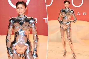 Why Zendaya almost didn’t wear metal Mugler suit to ‘Dune’ premiere: ‘Got really lightheaded’