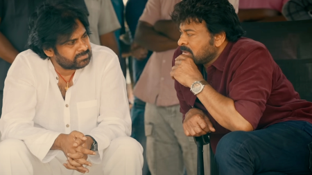 Chiranjeevi meets brother Pawan Kalyan as he campaigns for Lok Sabha elections. Watch