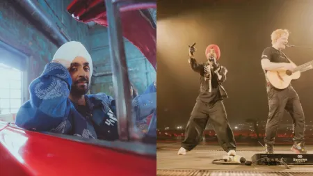 Diljit Dosanjh says Ed Sheeran rehearsed singing in Punjabi for 2-3 days before Mumbai concert: ‘I thought if he managed to sing in Punjabi…’