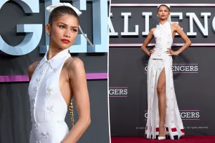 Zendaya strikes another perfect note with Wimbledon-themed tennis look at London ‘Challengers’ premiere