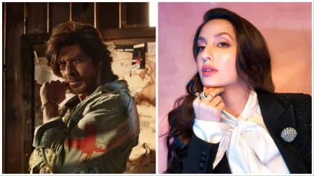 Nora Fatehi says Shah Rukh Khan’s larger-than-life aura is ‘god given’, calls him ‘ambassador of Bollywood and India’: ‘Not just Canada, all African countries know who he is’