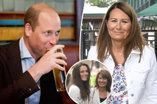 Prince William hits up pub with Kate Middleton’s mom, Carole: report