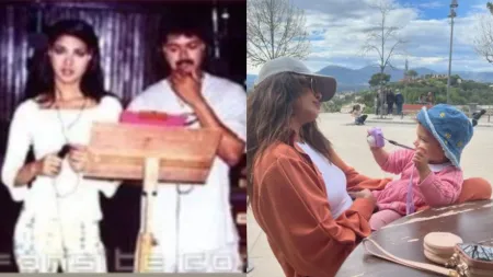 Priyanka Chopra shares unseen picture with Thalapathy Vijay as Thamizhan completes 22 years, gives a glimpse into her life in France with Malti Marie. See