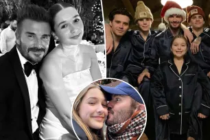 David Beckham enlists his three sons to protect their little sister, Harper, 12, as she grows up: ‘Get ready’