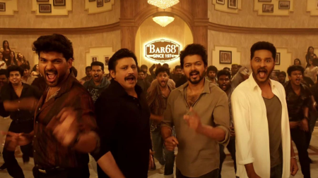 The Greatest of All Time song Whistle Podu: Thalapathy Vijay and boys are unstoppable in this peppy track