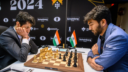 Candidates Chess 2024 standings after Round 8: Gukesh on top of ranks again after defeating Vidit Gujrathi