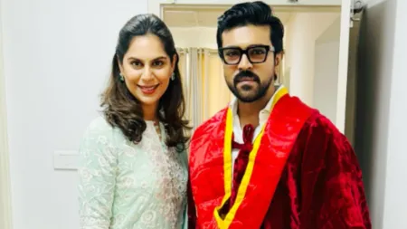 ‘Proud’ wife Upasana Konidela cheers on as Ram Charan receives honorary doctorate from Chennai university: ‘Dr Ram Charan’