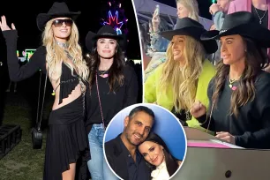 Kyle Richards hangs with Paris Hilton at Coachella after niece bashed Mauricio Umansky