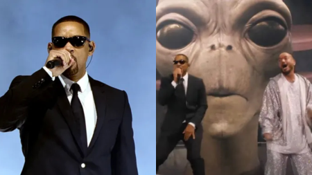 Will Smith brings back Men in Black nostalgia on Coachella stage as he performs alongside J Balvin, watch