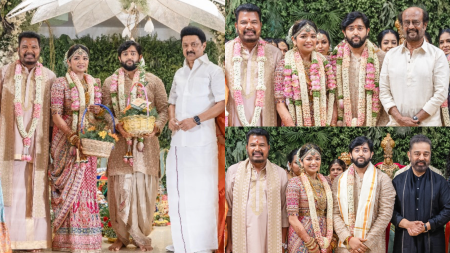 Rajinikanth, Kamal Haasan and Mani Ratnam attend Shankar’s daughter Aishwarya’s wedding. See photos