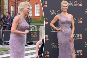 ‘Ted Lasso’ star Hannah Waddingham calls out photog for telling her to ‘show me leg’ on red carpet: ‘Don’t be a d–k’