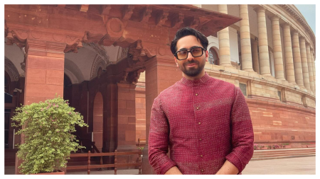 Ayushmann Khurrana visits new Parliament building: ‘Feeling proud witnessing incredible architectural marvel’