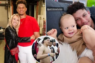 Brittany Mahomes thirsts over ‘hottttttt hubby’ Patrick after he defends ‘dad bod’