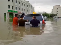 Desert City Dubai Under Water After Rains, Videos Capture Wide-Spread Damage