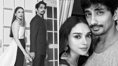 Aditi Rao Hydari wishes fiance Siddharth on birthday: ‘Squishes from your forever cheerleader’