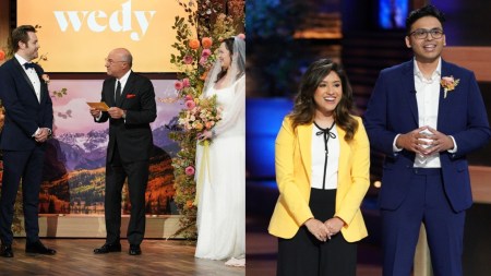 Shark Tank: Pitchers pull off ‘world’s first Shark Tank wedding’; Lori Greiner says the business is ‘very early on’