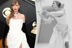 Taylor Swift’s Grammys 2024 dress was a ‘Tortured Poets Department’ Easter egg all along