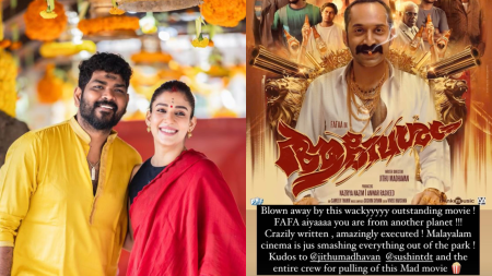 Vignesh Shivan and Nayanthara heap praise on Aavesham, Premalu: ‘Fahadh Faasil is from another planet’