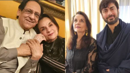 Mumtaz attends house party in Pakistan with Fawad Khan and Ghulam Ali, see videos and photos