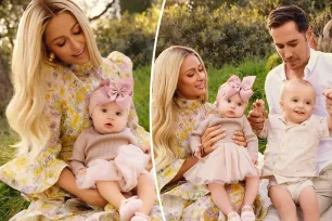 Paris Hilton shares adorable first photos of daughter London after keeping 5-month-old off social media