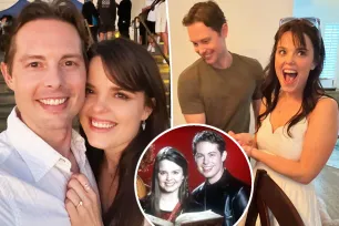 ‘Halloweentown’ co-stars Kimberly J. Brown and Daniel Kountz marry in romantic wedding: ‘Most beautiful day of our dreams’