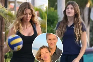 Gisele Bündchen plays with lookalike daughter Vivian, 11, after speaking about mothers’ ‘strength’ post-Tom Brady split