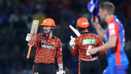 Travis Head and Abhishek Sharma fire SRH to highest-ever powerplay total in T20 history