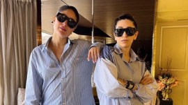 Kareena Kapoor can’t stop laughing as she’s asked about proper pronunciation of sister Karisma’s name: ‘Just call her Lolo’