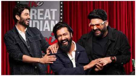 The Great Indian Kapil Show 4th episode first impression: Vicky Kaushal’s deadly one-liner leaves Kapil Sharma and Sunil Grover helpless