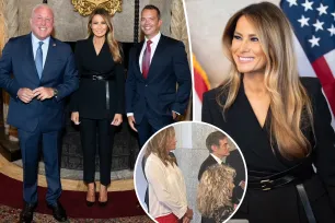 Melania Trump welcomes Caitlyn Jenner, Dr. Oz and more to Log Cabin Republicans fundraiser at Mar-a-Lago