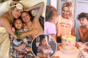 Kate Hudson celebrates ‘perfect’ 45th birthday with her kids — and an ‘Almost Famous’ nod