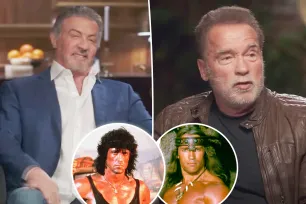 Arnold Schwarzenegger, Sylvester Stallone unpack intense rivalry over body fat, machine guns and more