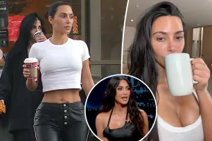 Kim Kardashian requires assistants to do this bizarre task before giving her coffee in the morning