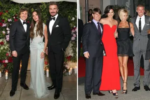 David &amp; Victoria Beckham were so ‘starstruck’ they kept a Tom Cruise photo display: sources