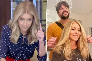 Kelly Ripa considers ditching signature blond: ‘My hair wants to be gray’