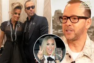 Donnie Wahlberg and wife Jenny McCarthy sleep on FaceTime when they’re not together