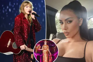 Taylor Swift fans believe they’ve identified statue in Kim Kardashian diss track — and it features a snake