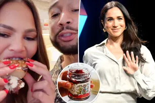 Chrissy Teigen reviews Meghan Markle’s jam after Buckingham Palace shadily promotes its own