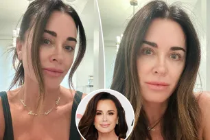 Kyle Richards shares makeup-free selfie after microblading, lip blushing