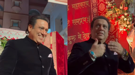 Govinda attends niece Arti Singh’s wedding despite ongoing spat with her brother Krushna Abhishek, says ‘I pray for her’. Watch