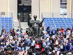 Columbia University President Faces Vote Of Confidence As Protests Spread