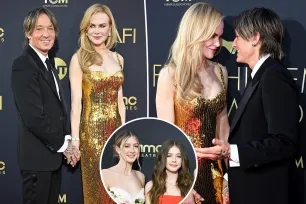 Nicole Kidman and Keith Urban’s teenage daughters stun in rare red carpet appearance