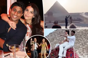 Inside billionaire Ankur Jain, Erika Hammond’s wild Egypt wedding: Private jets, pyramids and celebs