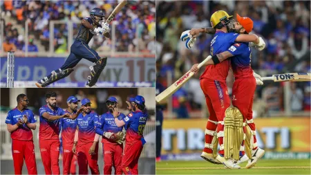 RCB vs GT Emotional Rollercoaster: DK predicts wicket, a late, late six in eighth over &amp; Siraj bowls a beaut