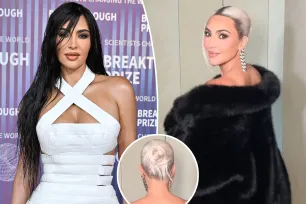 Kim Kardashian is back to blond in icy hair transformation ahead of Met Gala