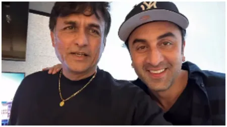 Ranbir Kapoor poses with Ramayan co-star Ajinkya Deo, shares photo: ‘Excited to be doing a stellar role in magnum opus’