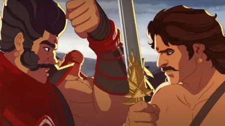 Baahubali Crown of Blood trailer: Bhallaladeva, Baahubali join forces in SS Rajamouli’s animated series