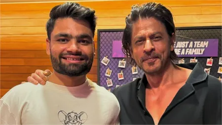 Shah Rukh Khan says KKR players Andre Russel and Rinku Singh have ‘strong bond’: ‘It is Jai-Veeru friendship’