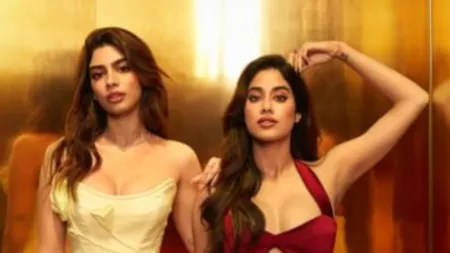 Janhvi Kapoor recalls creating a mess in sister Khushi Kapoor’s bathroom after applying eggs on her hair: ‘The egg cooked in my hair’