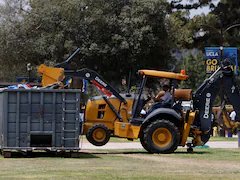 Fresh Chaos, Arrests On US College Campuses As Police Flatten Camp At UCLA